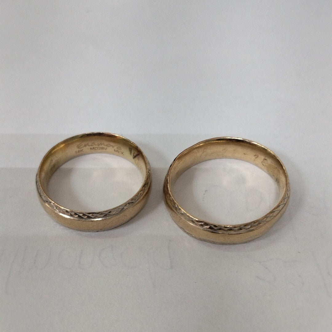 ANILLO ORO 14 K 7 GRMS (SEMINUEVO)