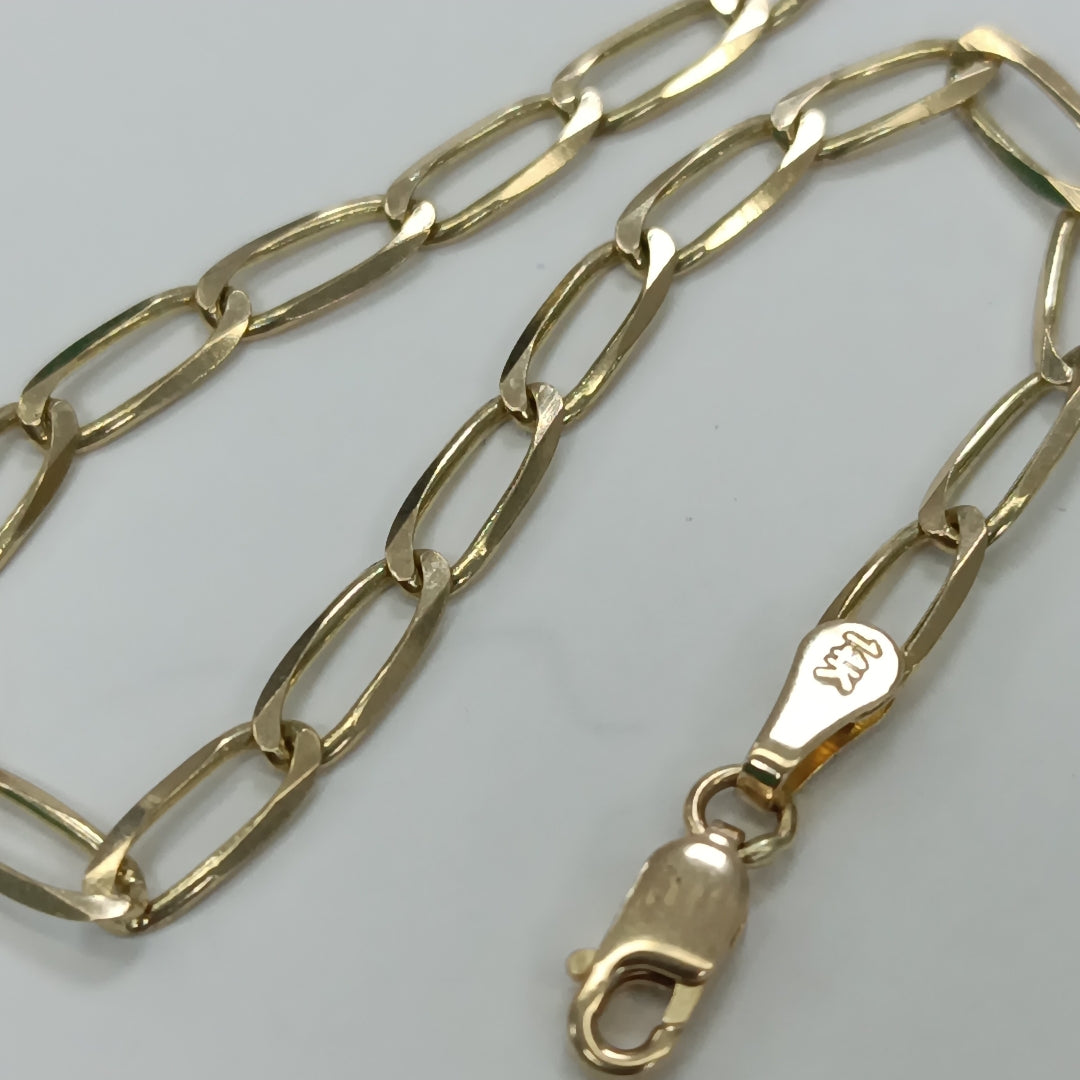 PULSERA TEJIDO ESLABONES 4.6G 21 CM (NUEVO)