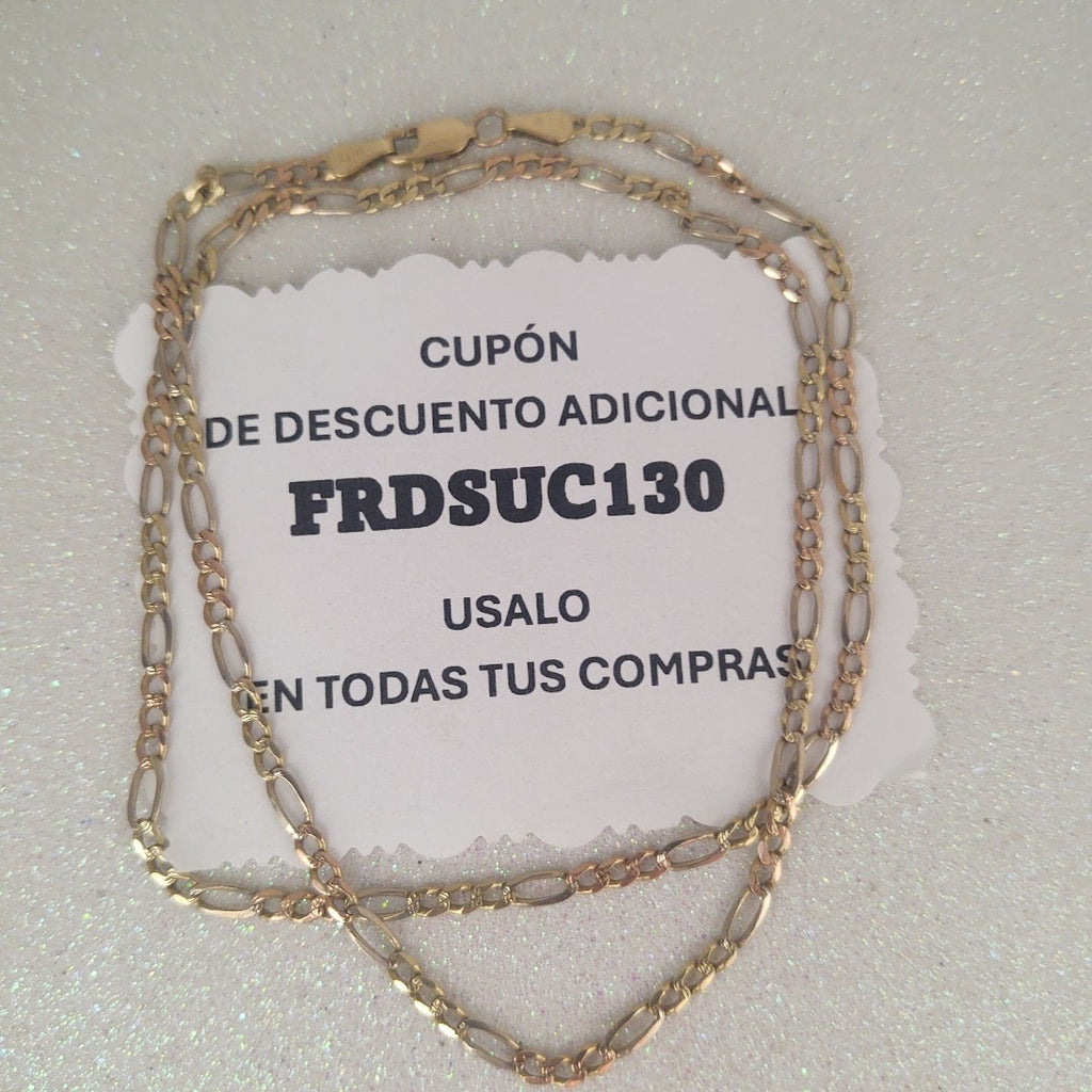 CADENA ORO 14 K 7.4 GRMS (SEMINUEVO)