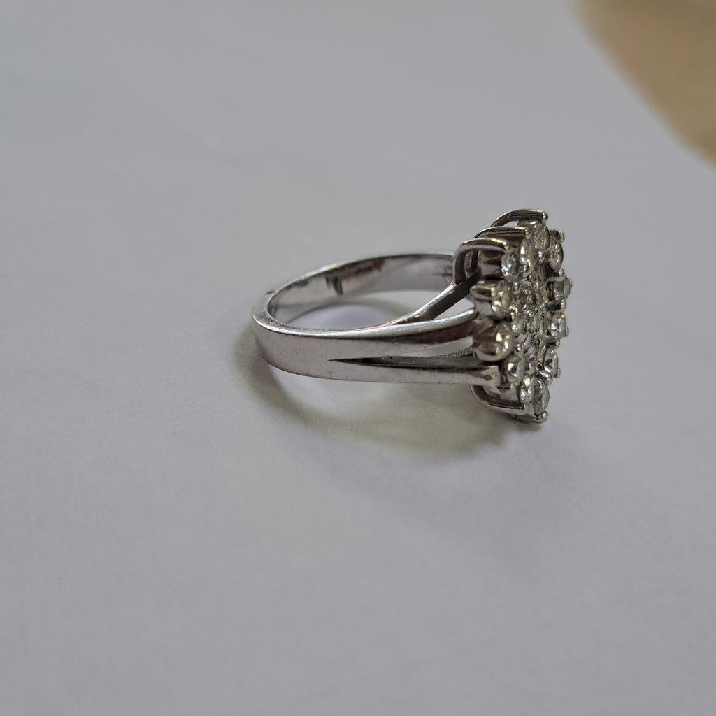 ANILLITO ORO BLANCO 14 K 6.6 GRMS (SEMINUEVO)