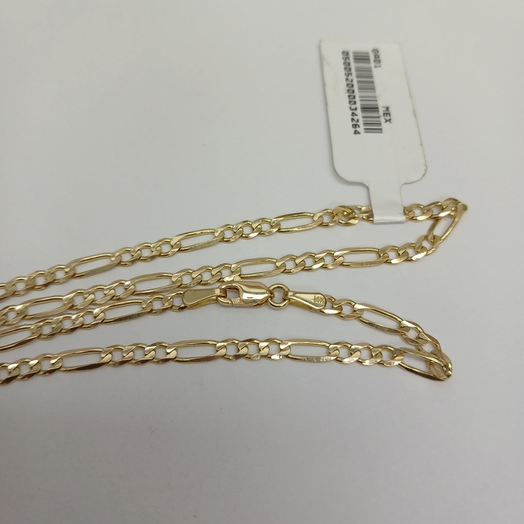 CADENAS 3X1 ORO 14K 60 CM 7.9 GR (NUEVO)