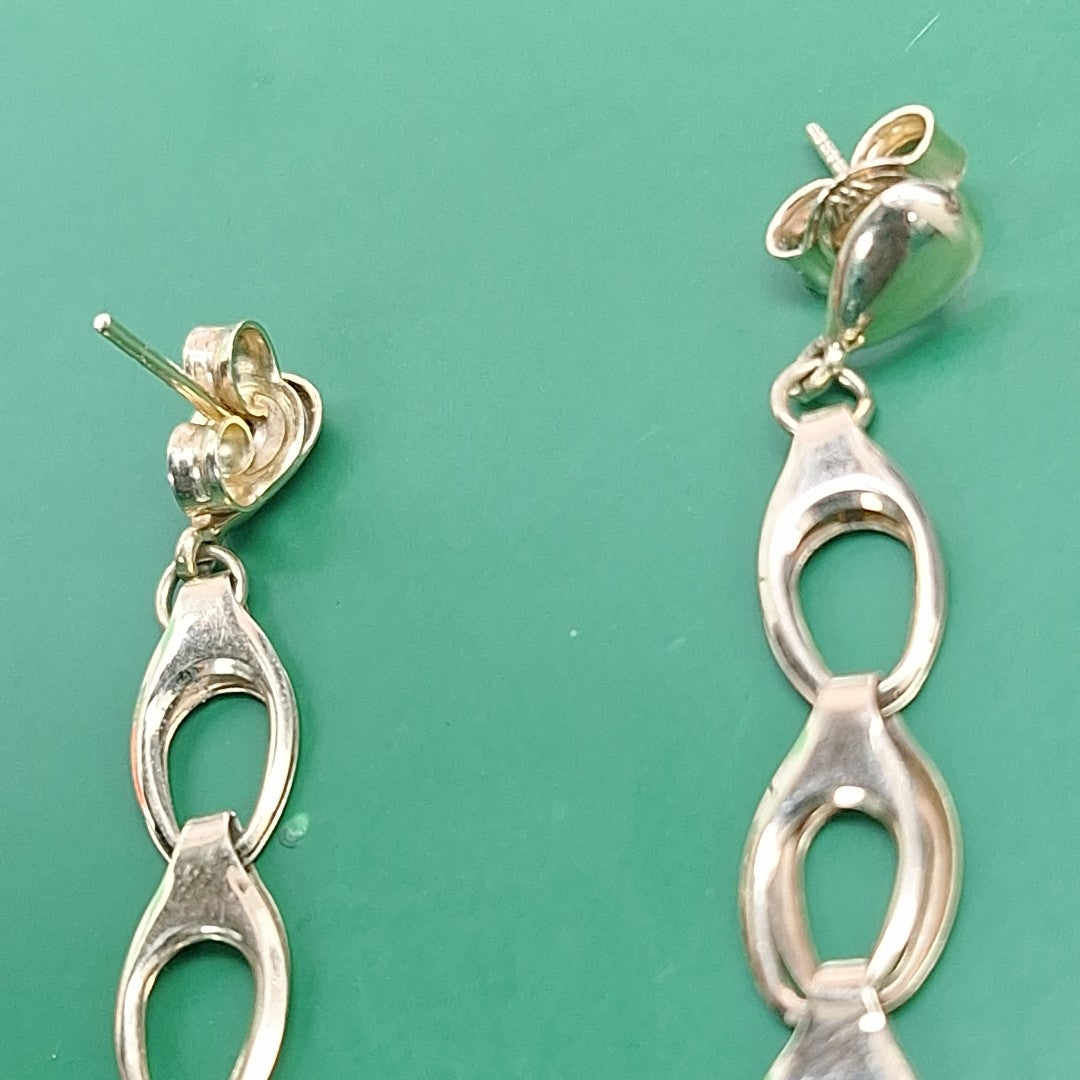 ARETES PAR ORO 14 K 1.4 GRMS (SEMINUEVO)