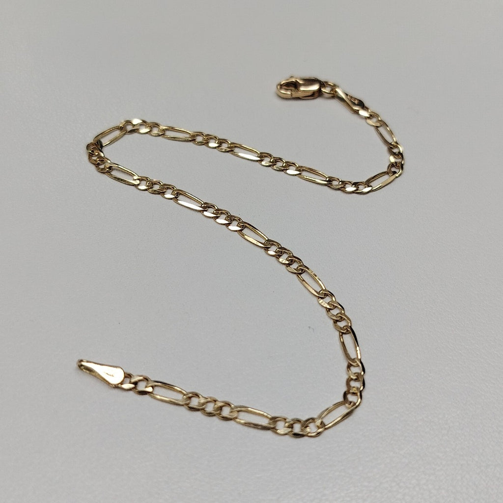 PULSERAS 3X1 ORO 14K 18 CM 1.8 GR (NUEVO)