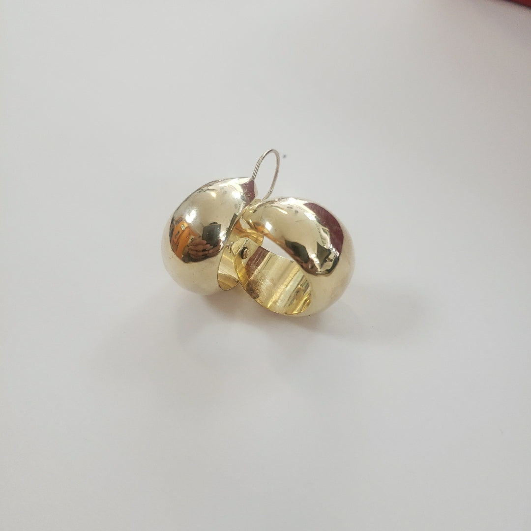 ARRACADAS PAR ORO 14 K 4.5 GRMS (SEMINUEVO)