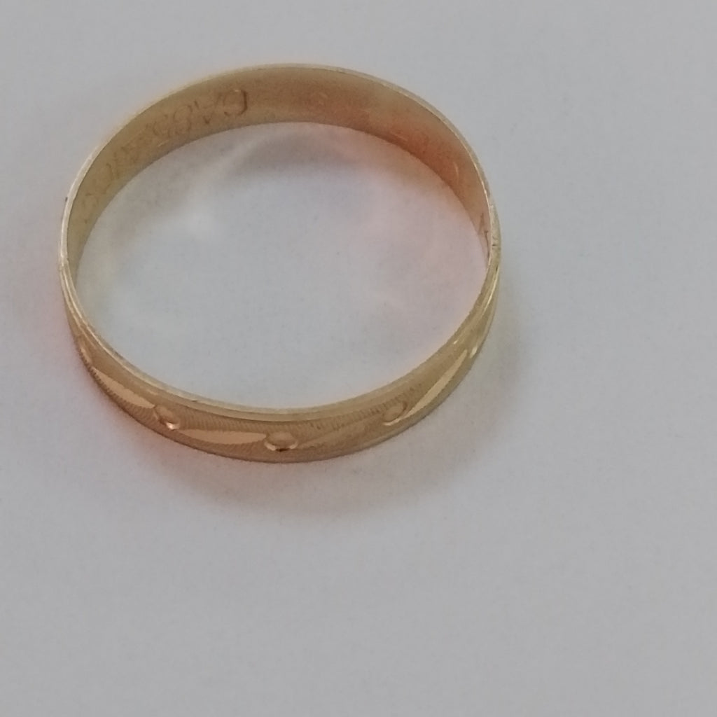 ARGOLLA ORO 10 K 1 GRMS (SEMINUEVO)