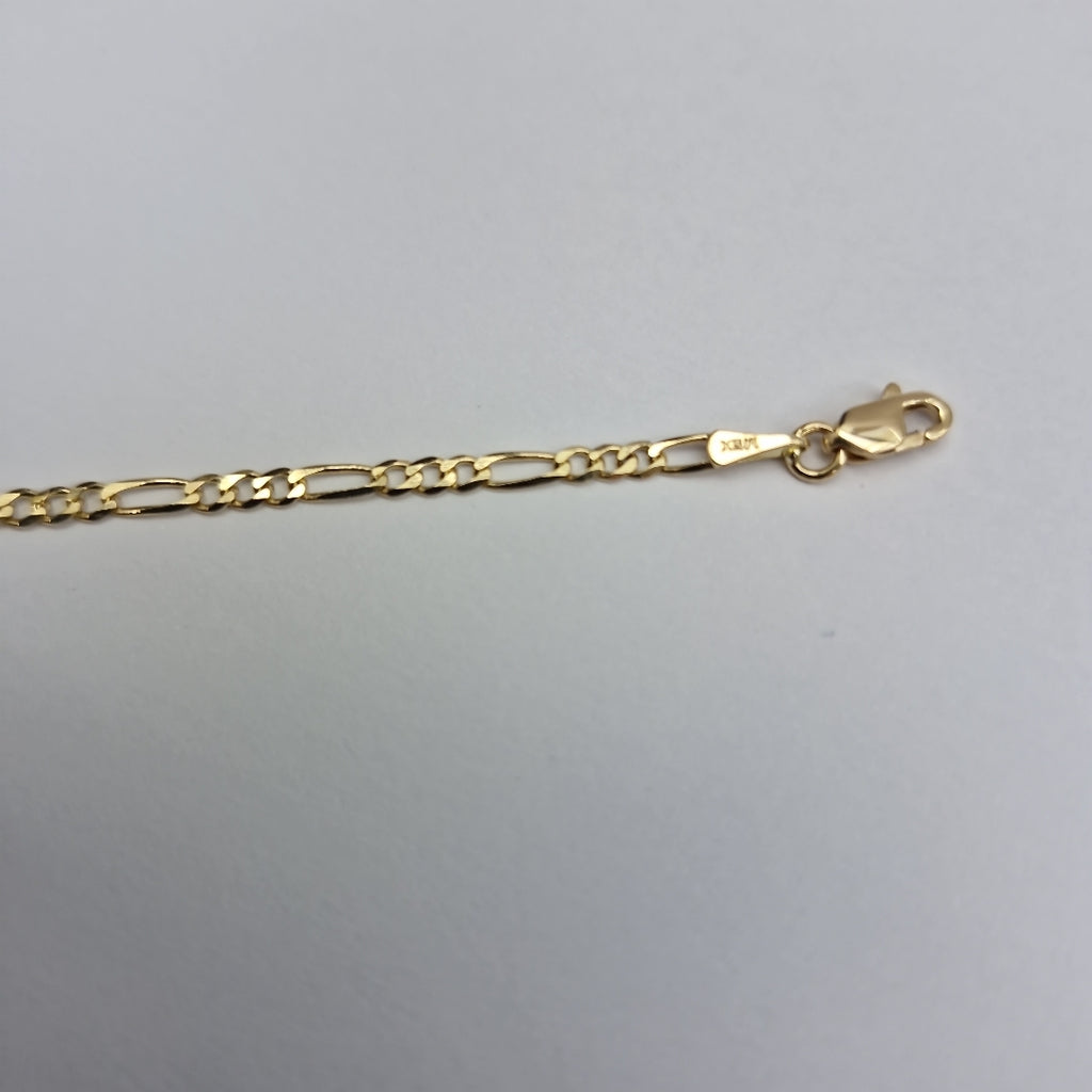 PULSERAS 3X1 ORO 14K 18 CM 1.8 GR (NUEVO)