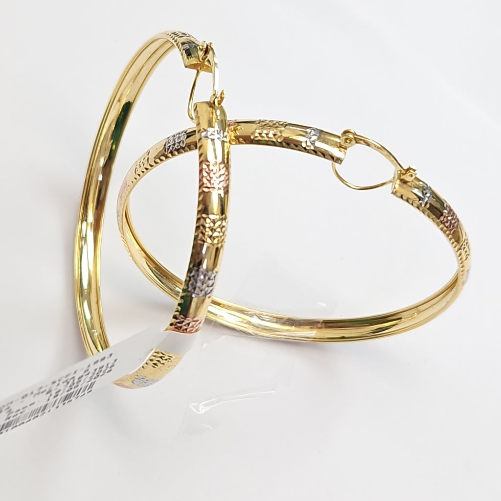 ARRACADAS PAR ORO 14 K 7,70 GRMS (SEMINUEVO)