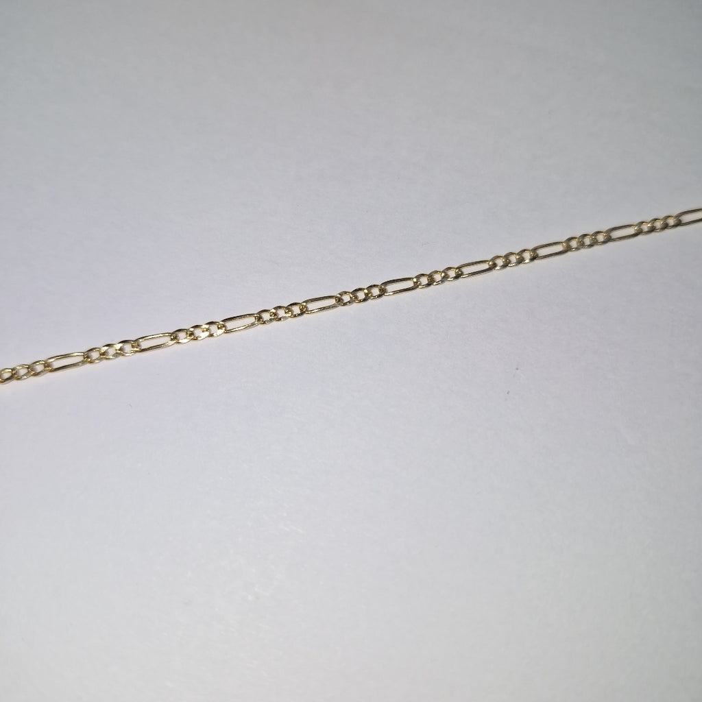 PULSERAS 3X1 ORO 14K 18 CM 1.5 GR (NUEVO)