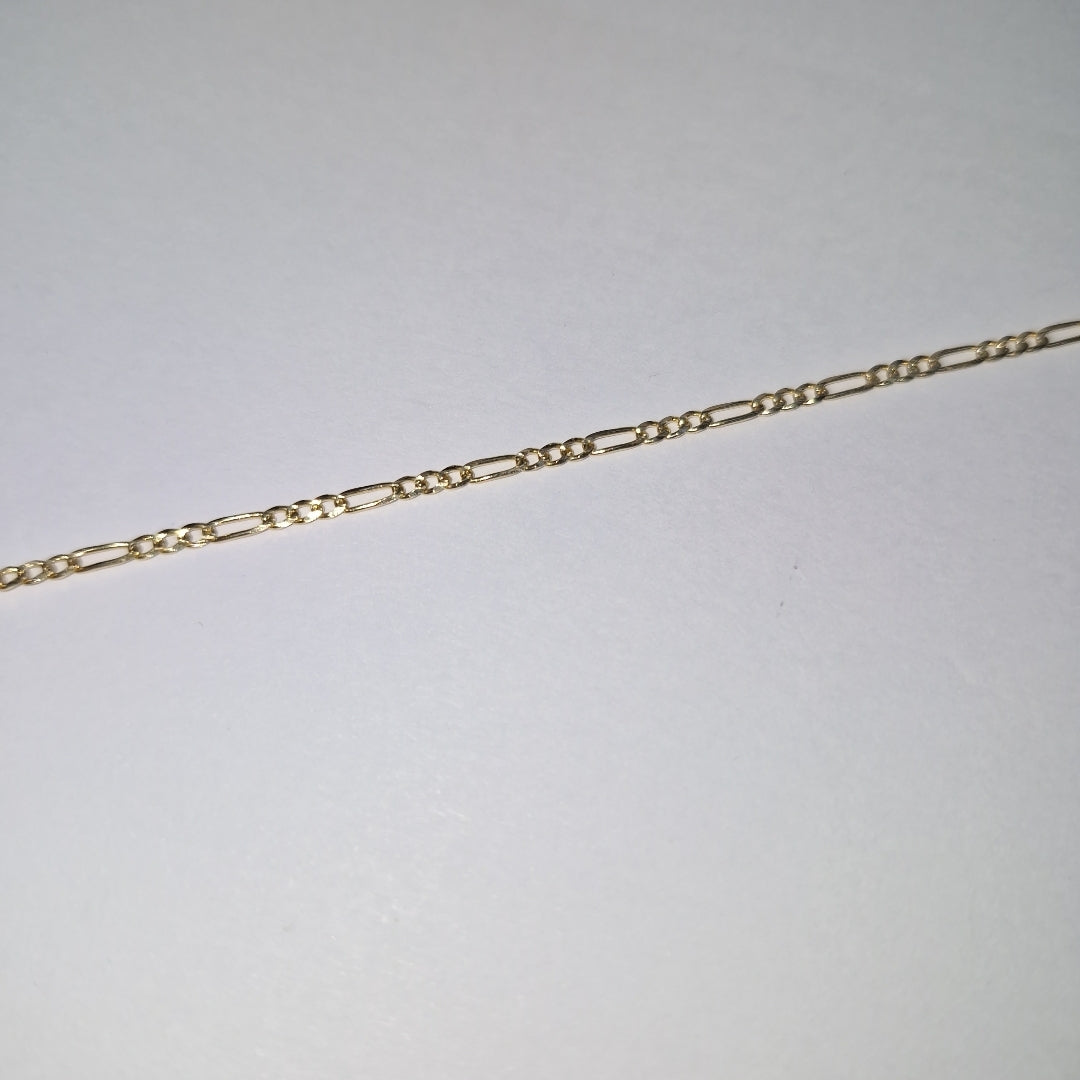 PULSERAS 3X1 ORO 14K 18 CM 1.5 GR (NUEVO)