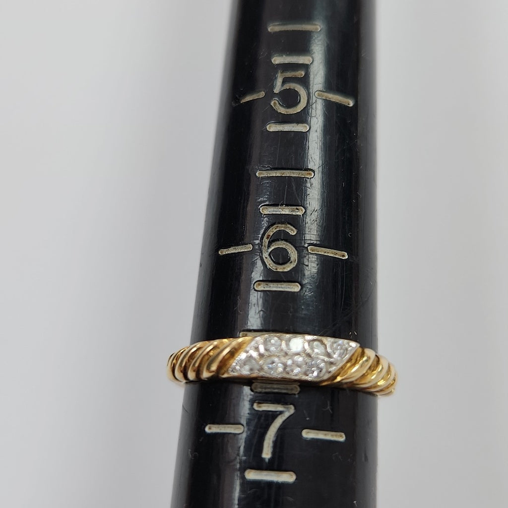 ANILLO ORO 14 K 2,50 GRMS (SEMINUEVO)