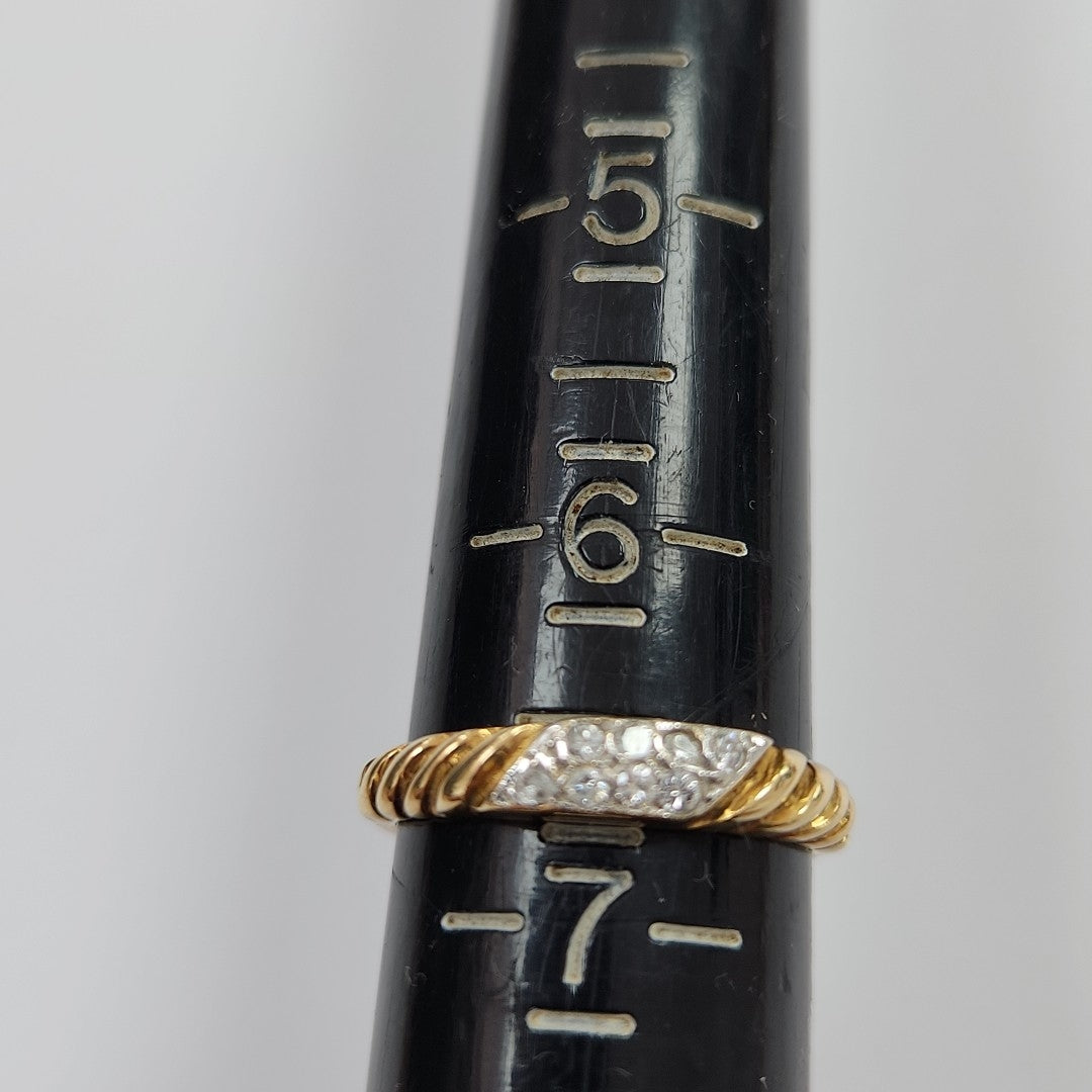 ANILLO ORO 14 K 2,50 GRMS (SEMINUEVO)