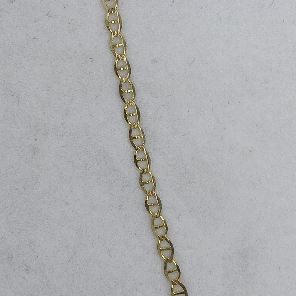CADENAS TEJIDO GUCHI ORO 10K 60 CM 4.4 GR (NUEVO)