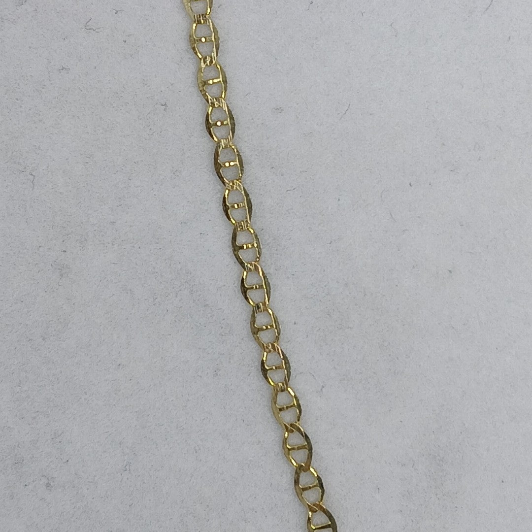 CADENAS TEJIDO GUCHI ORO 10K 60 CM 4.4 GR (NUEVO)