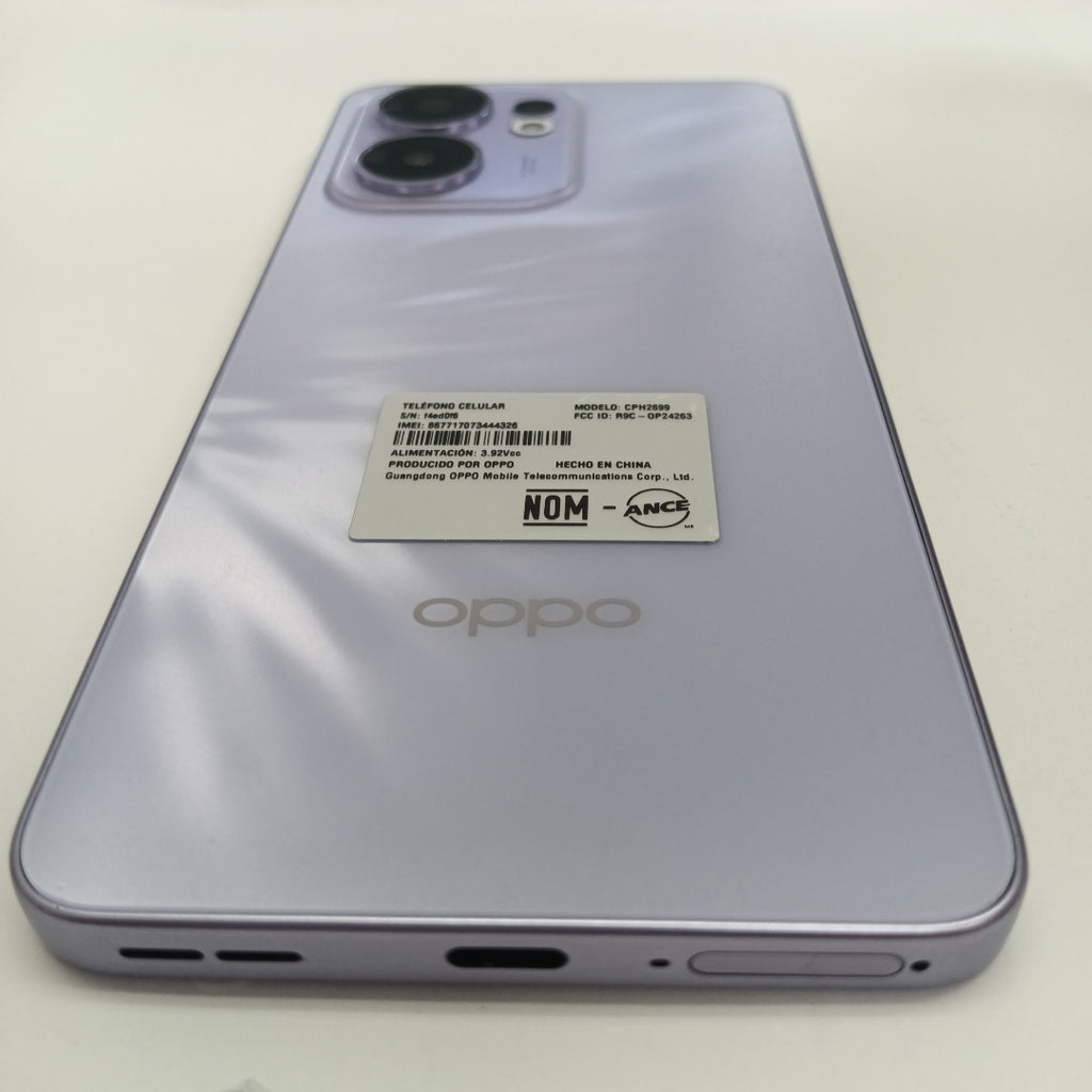 CELULAR OPPO RENO 13F 5G CPH2699 (2025) 256 GB 12 GB RAM (SEMINUEVO)