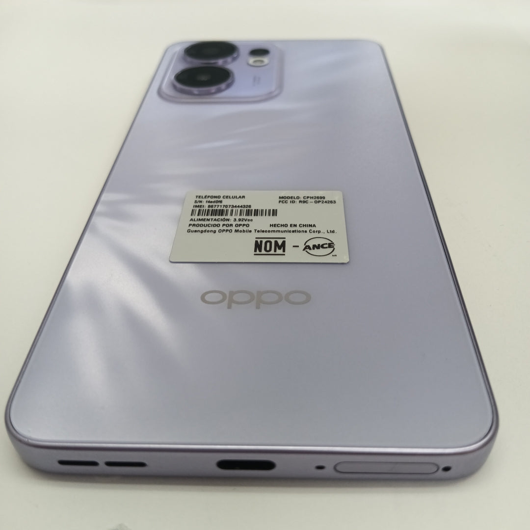 CELULAR OPPO RENO 13F 5G CPH2699 (2025) 256 GB 12 GB RAM (SEMINUEVO)