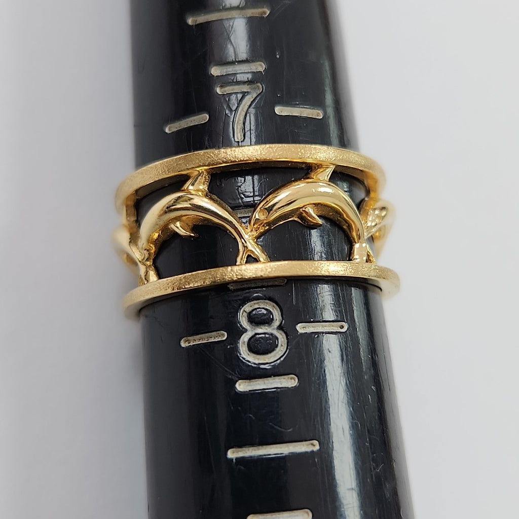ANILLO ORO 14 K 4.1 GRMS (SEMINUEVO)