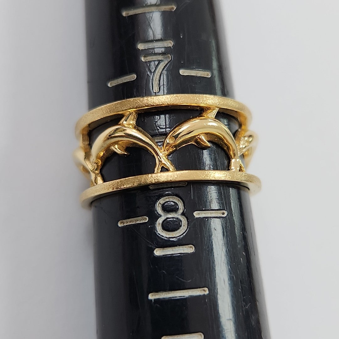 ANILLO ORO 14 K 4.1 GRMS (SEMINUEVO)