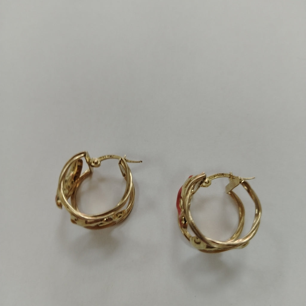 ARETES PAR ORO 10 K 4.1 GRMS (SEMINUEVO)