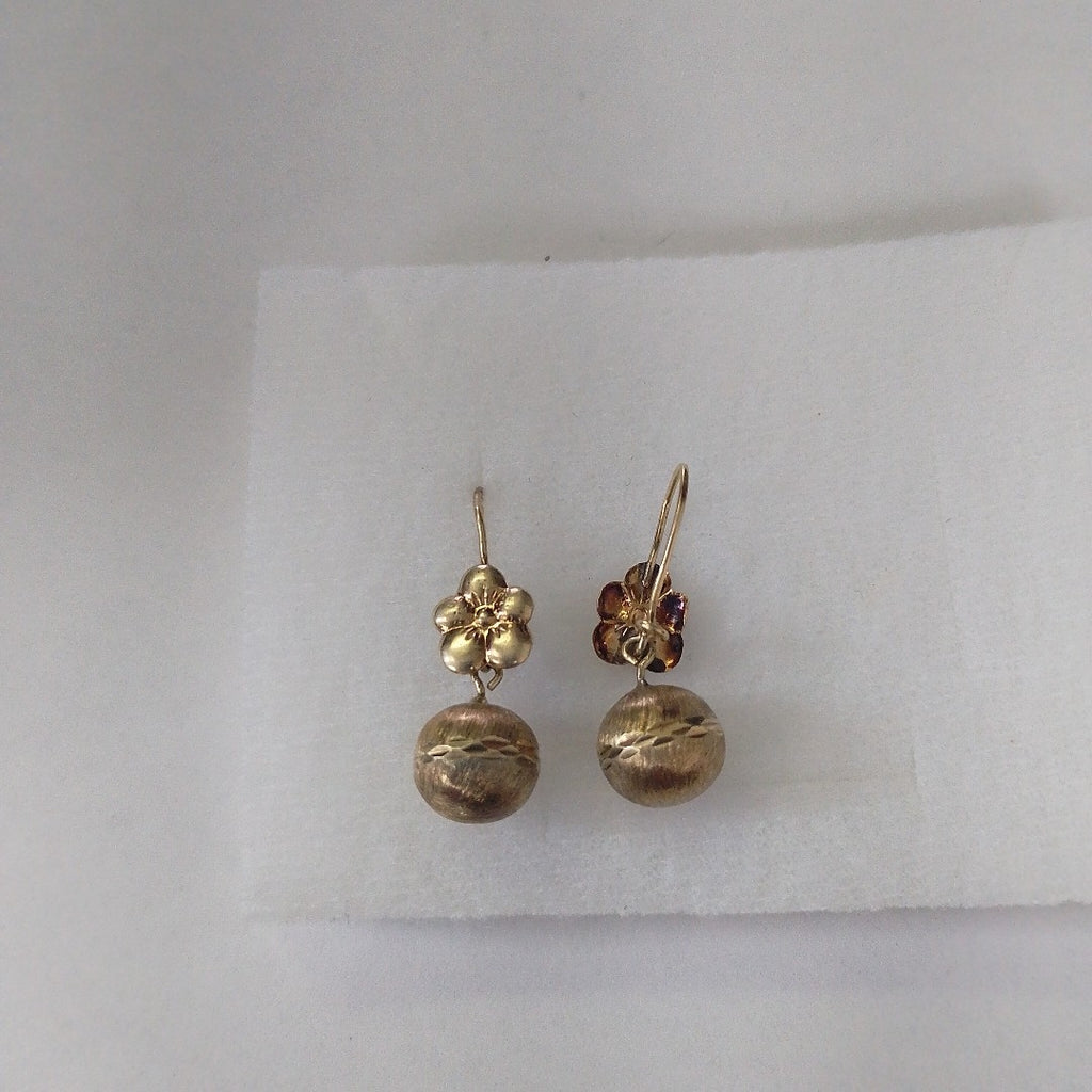 ARETES PAR ORO 10 K 2.1 GRMS (SEMINUEVO)