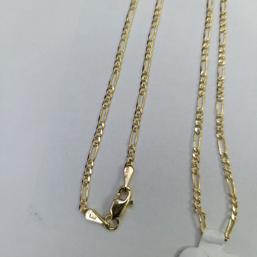 CADENAS 3X1 ORO 14K 55 CM 4 GR (NUEVO)