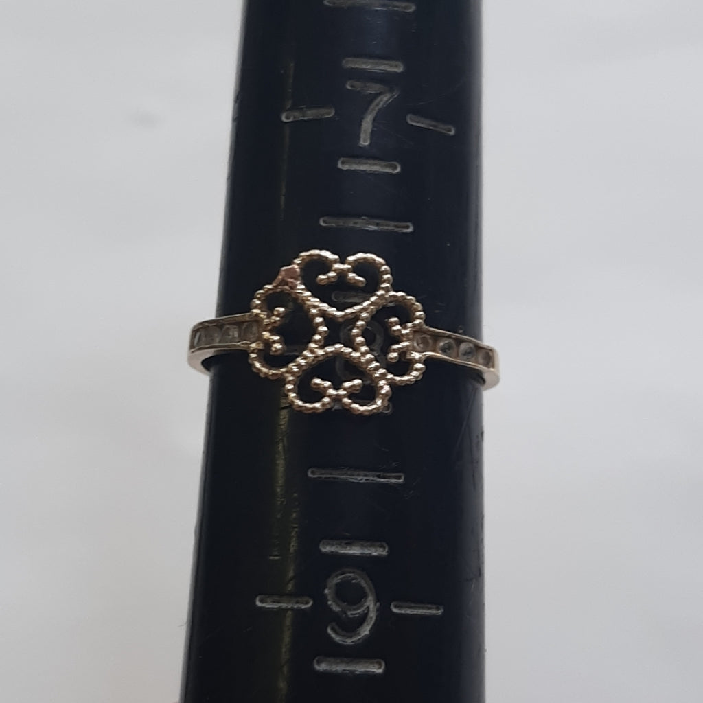 ANILLO ORO 10 K 1,20 GRMS (SEMINUEVO)