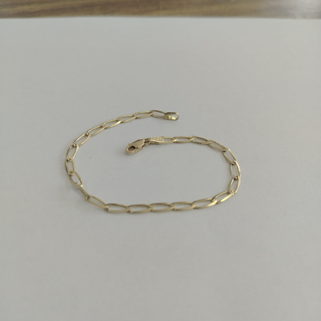 PULSERA TEJIDO ESLABONES 2.6G 18 CM (NUEVO)