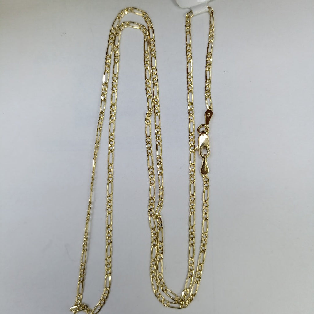 CADENAS 3X1 ORO 14K 55 CM 3.9 GR (NUEVO)