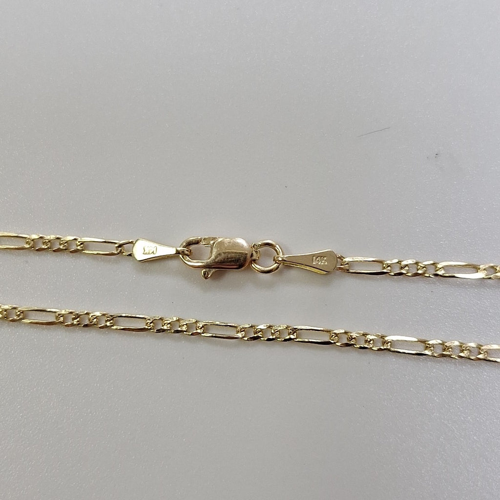 PULSERAS 3X1 ORO 14K 18 CM 1.5 GR (NUEVO)