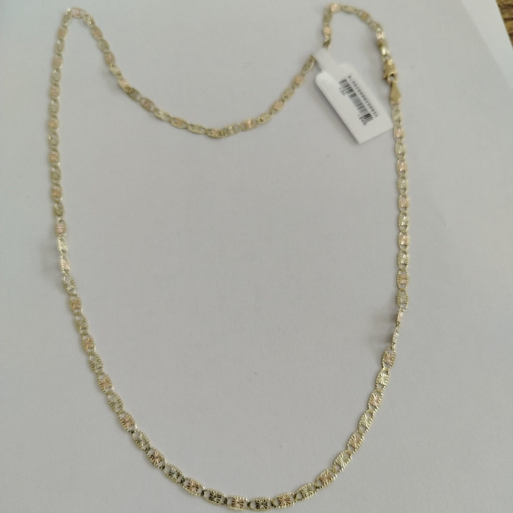 CADENAS TEJIDO GUCHI ORO 10K 55 CM 6.8 GR (NUEVO)