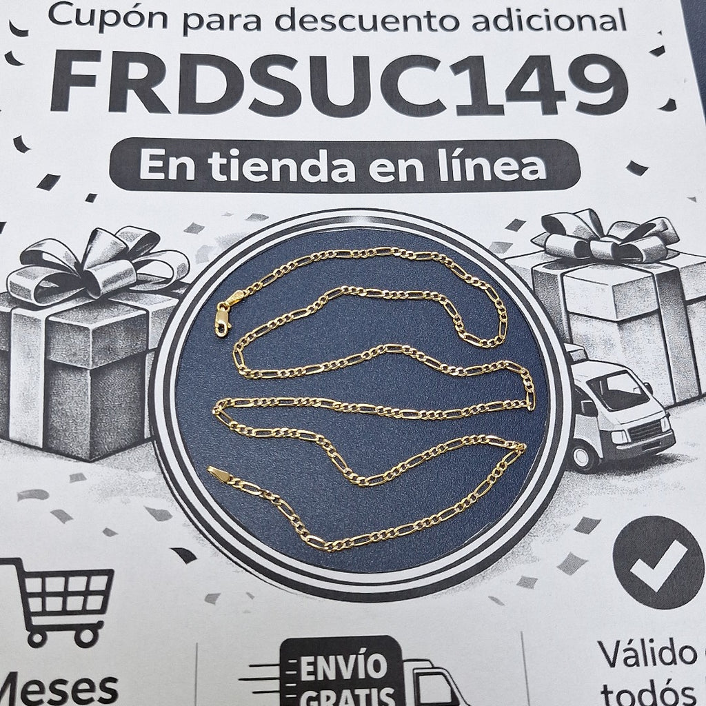 CADENA 3X1 5.4G 55 CM (NUEVO)