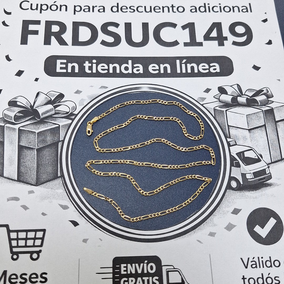 CADENA 3X1 5.4G 55 CM (NUEVO)