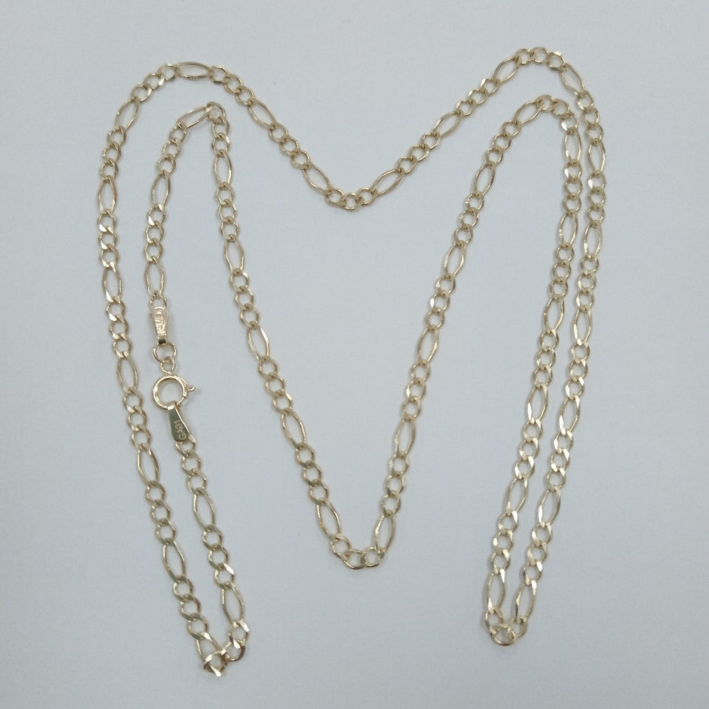 CADENAS TEJIDO 3X1 ORO 10K 60 CM 4.6 GR (NUEVO)