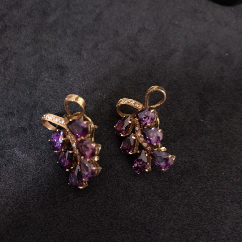 ARETES PAR ORO 12 K 17.2 GRMS (SEMINUEVO)