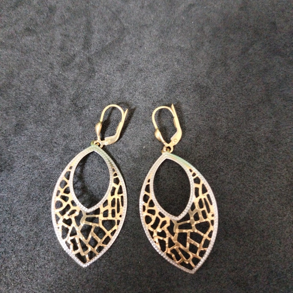 ARETES PAR ORO 14 K 3,50 GRMS (SEMINUEVO)