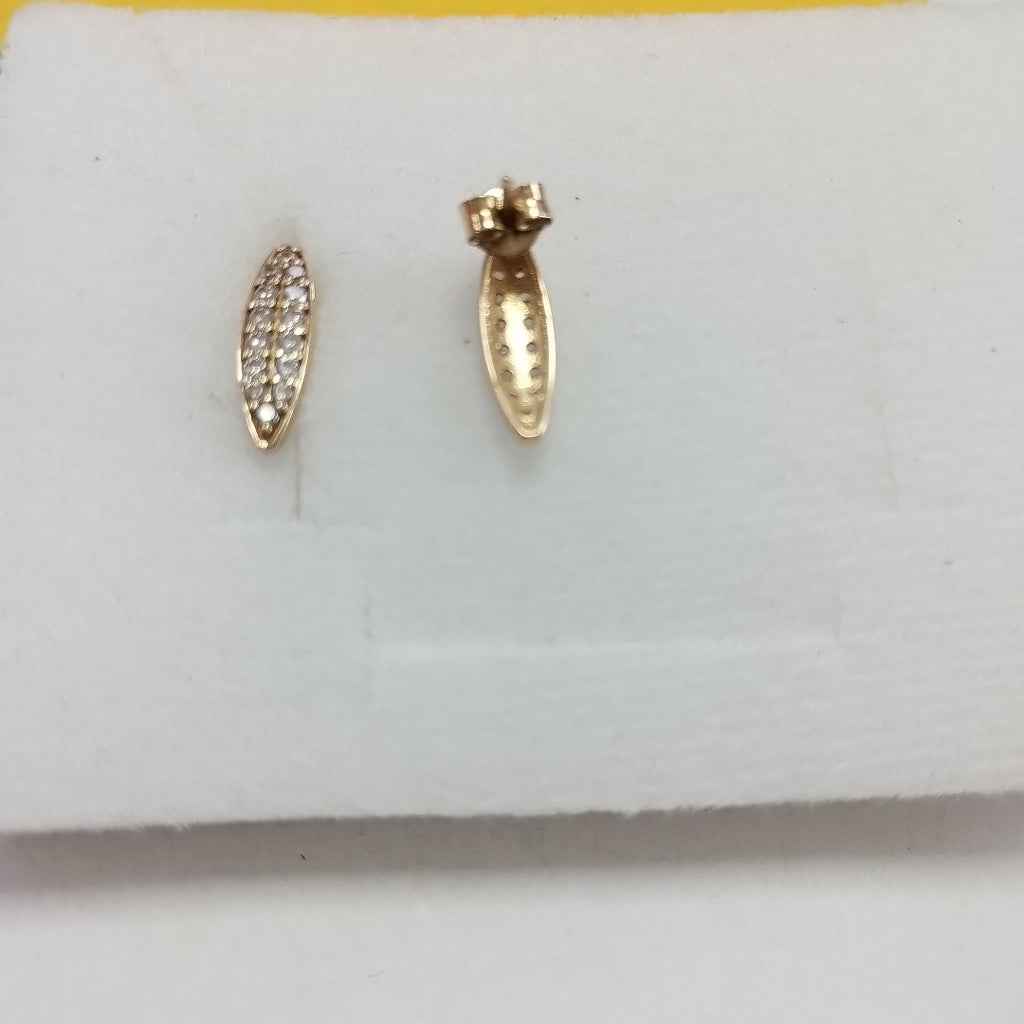 BROQUELES ORO 14K 1.8 (NUEVO)