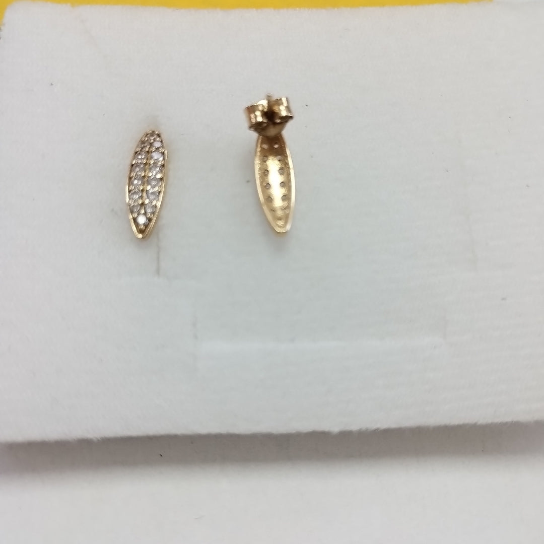BROQUELES ORO 14K 1.8 (NUEVO)