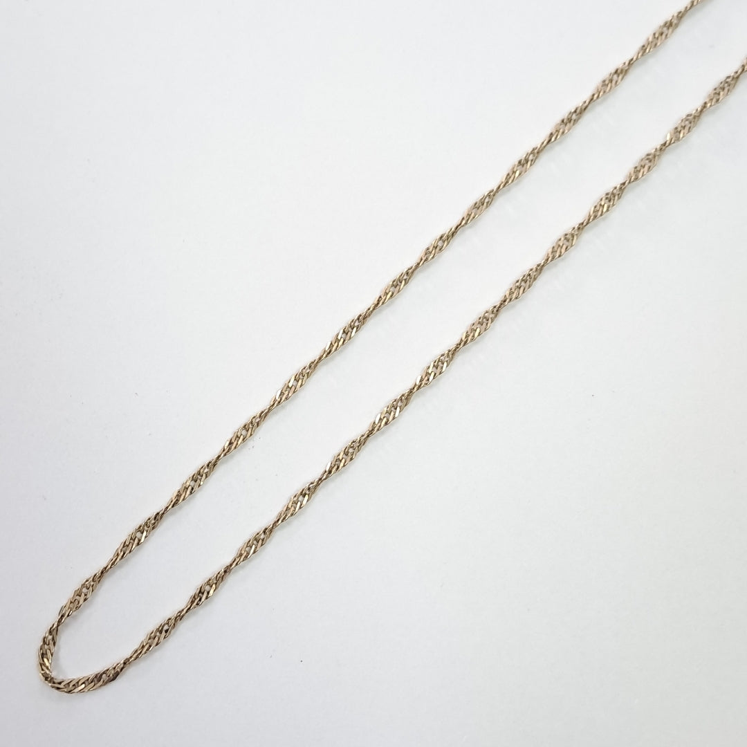 CADENA ORO 10 K 2,20 GRMS (SEMINUEVO)