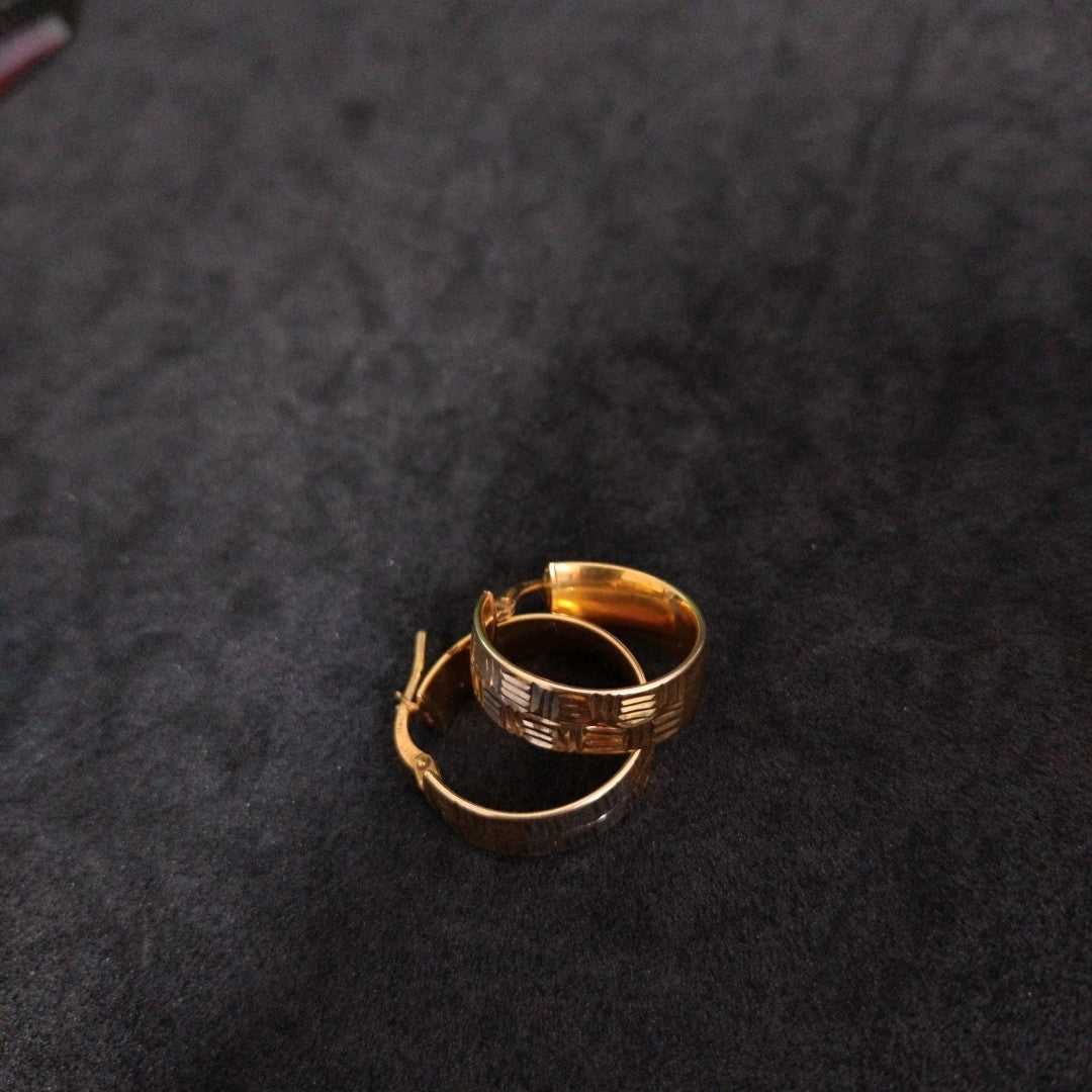ARETES PAR ORO 10 K 2,10 GRMS (SEMINUEVO)