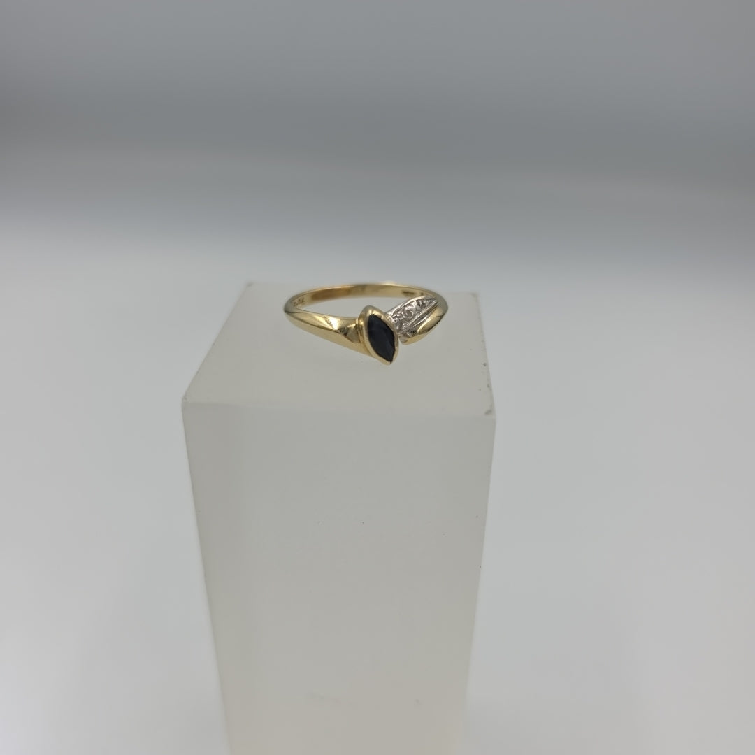 ANILLO ORO,RODIADO 14 K 1,90 GRMS (SEMINUEVO)