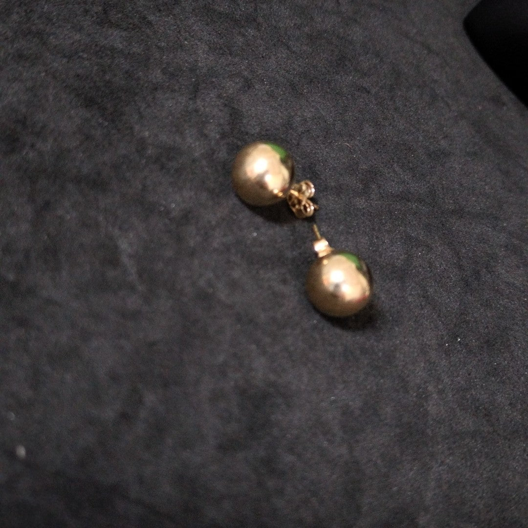 BROQUELES PAR ORO 14 K 1,50 GRMS (SEMINUEVO)