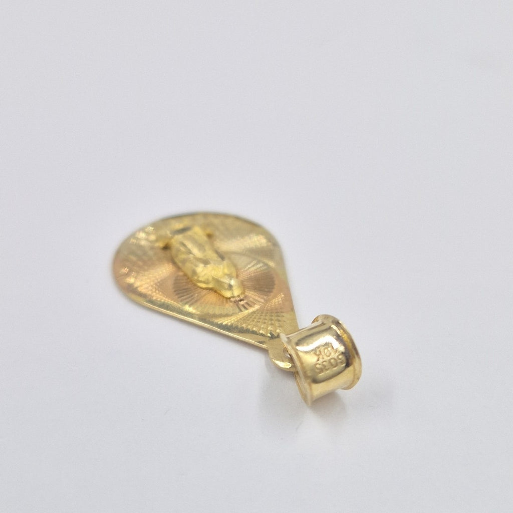 MEDALLA RELIGIOSA ORO COMBINADO 10 K 0,80 GRMS (SEMINUEVO)
