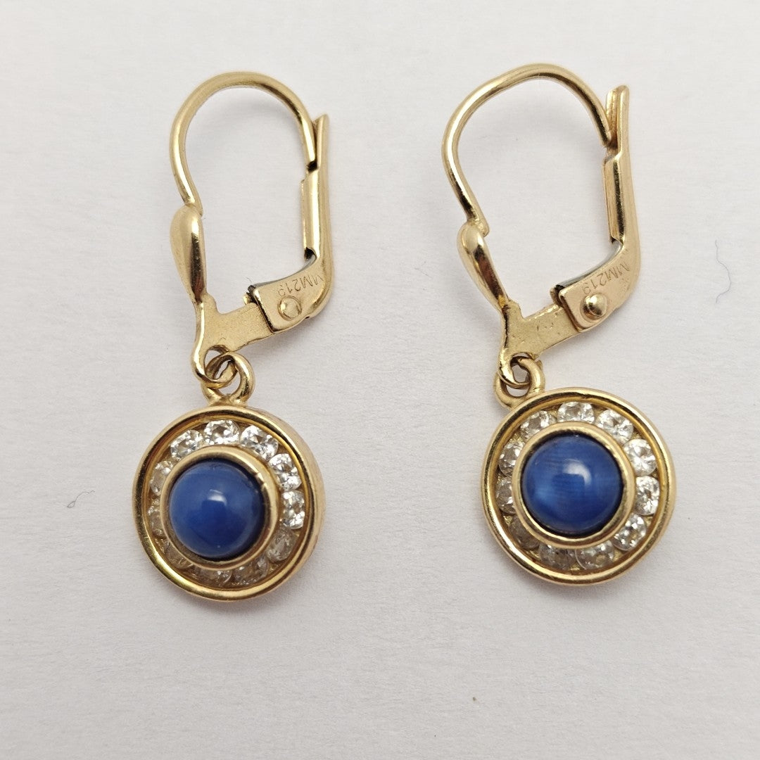 ARETES PAR ORO 14 K 3.8 GRMS (SEMINUEVO)