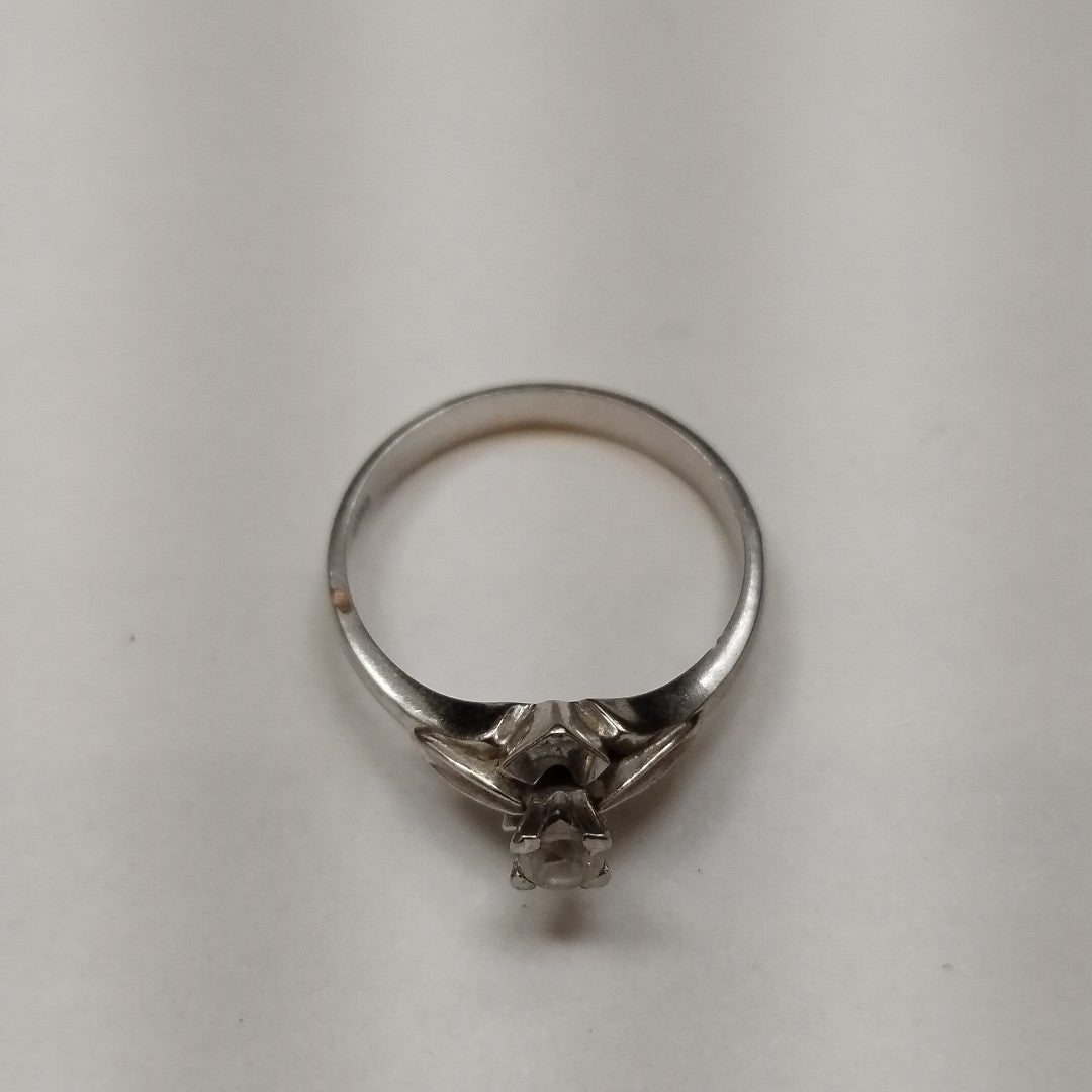 ANILLITO ORO BLANCO 14 K 2.3 GRMS (SEMINUEVO)