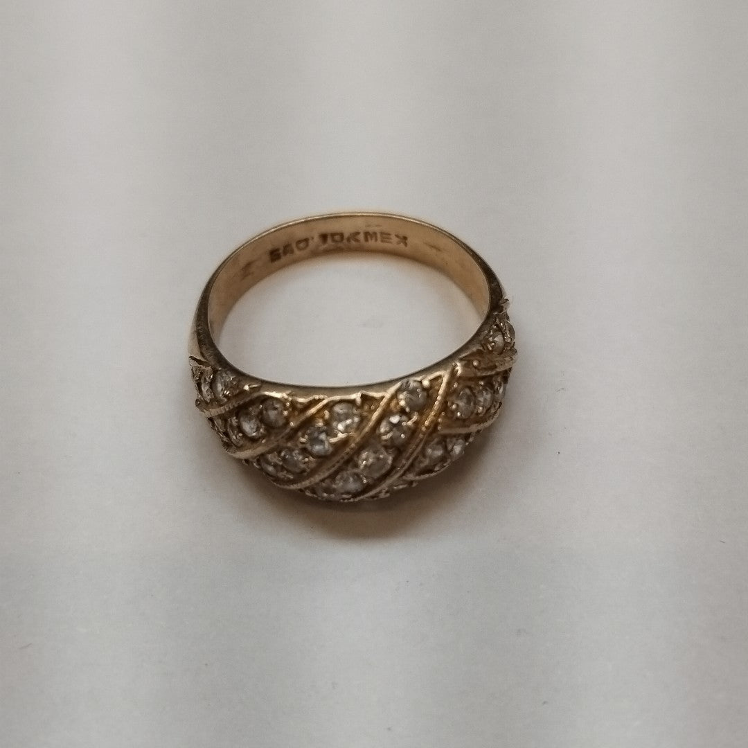 ANILLO ORO 10 K 3.2 GRMS (SEMINUEVO)