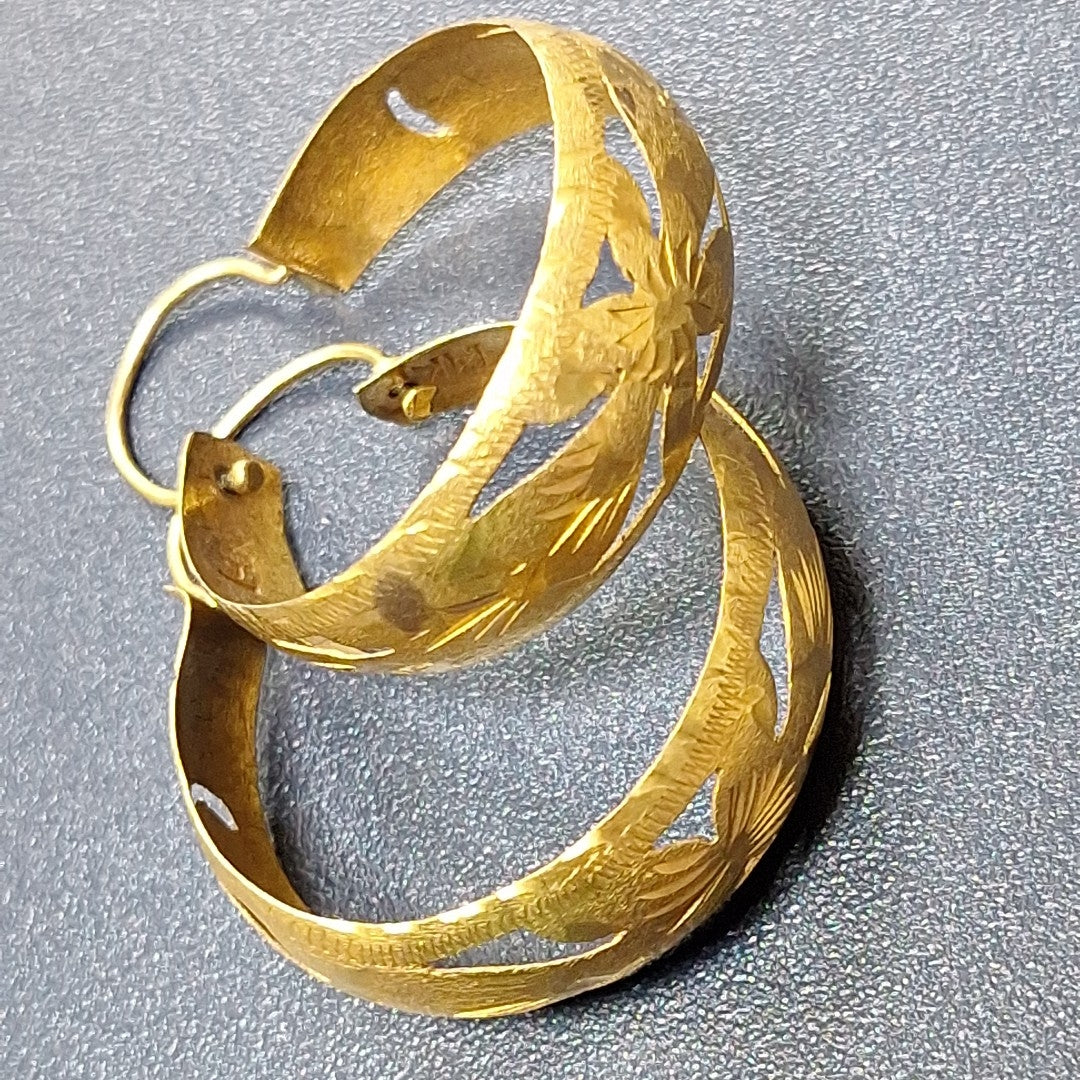 ARRACADAS PAR ORO 8 K 4,20 GRMS (SEMINUEVO)