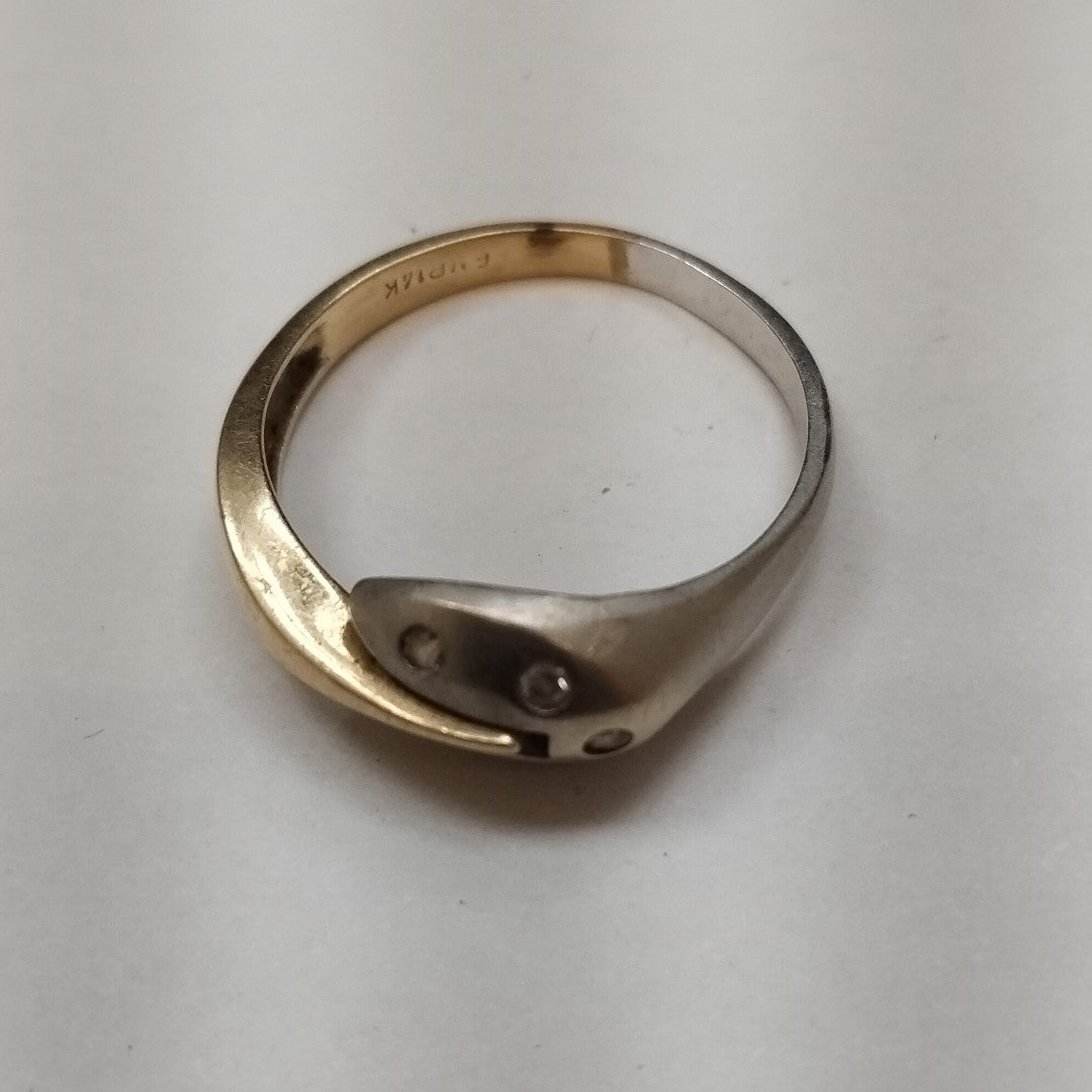 ANILLO ORO 14 K 3.3 GRMS (SEMINUEVO)