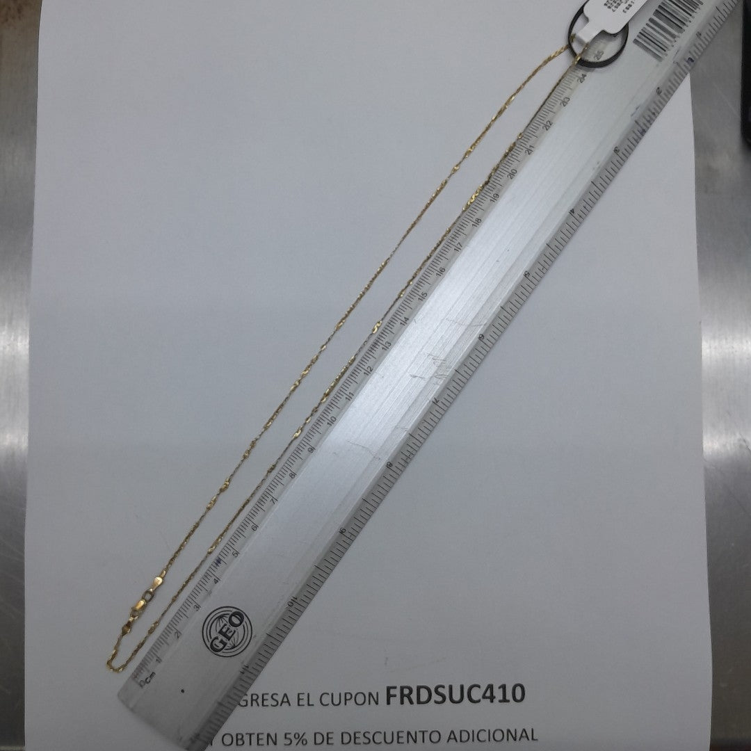 CADENA ORO 14 K 2.7 GRMS (SEMINUEVO)