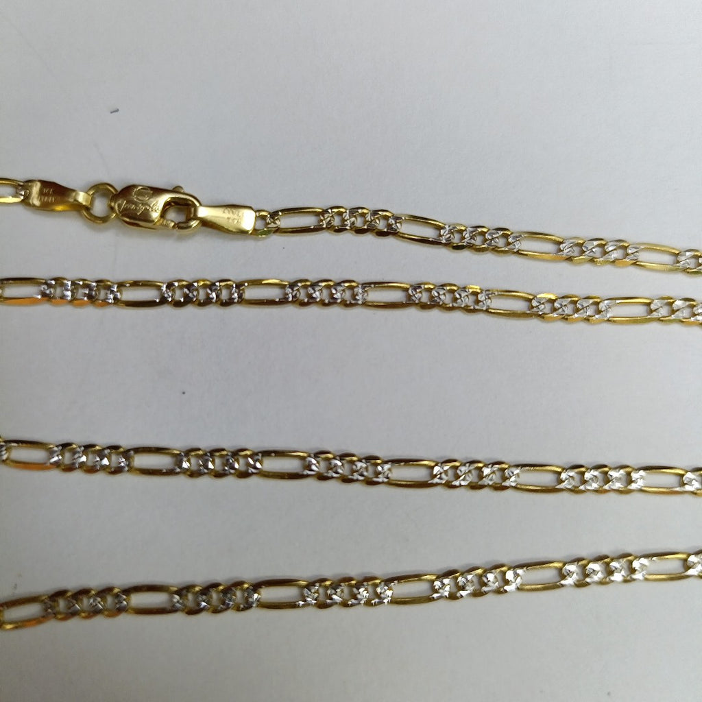 CADENAS CARTIER 3 1 DIAMANTADA ORO 14K 5.5 (NUEVO)