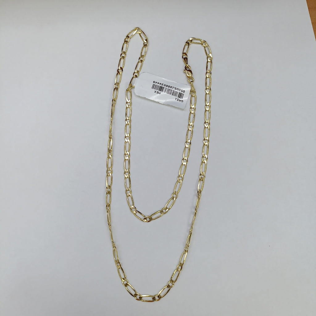 CADENAS 1X1 ORO 14K 55 CM 7.5 GR (NUEVO)