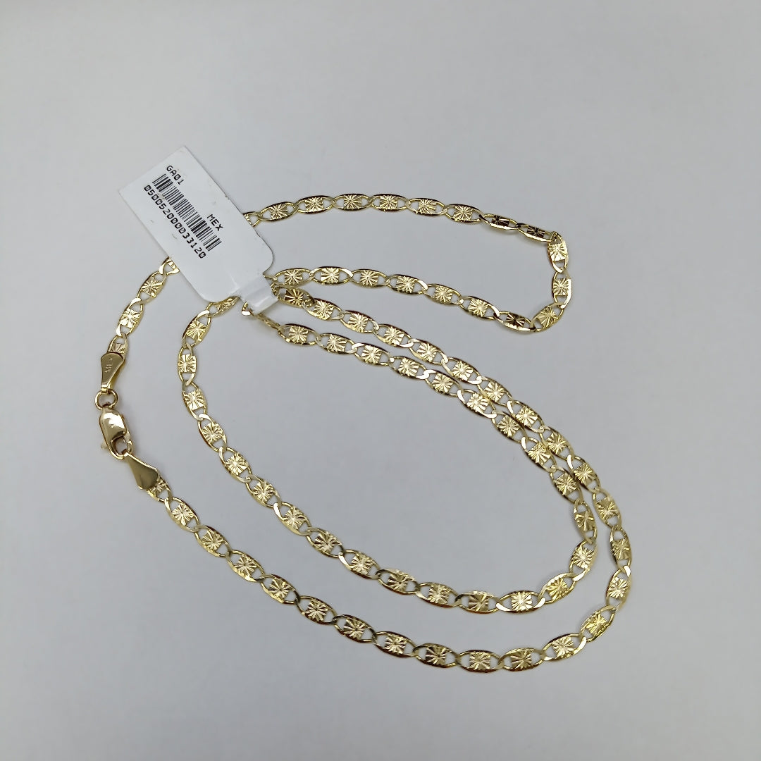 CADENAS GUCHI ORO 14K 55 CM 7.1 GR (NUEVO)